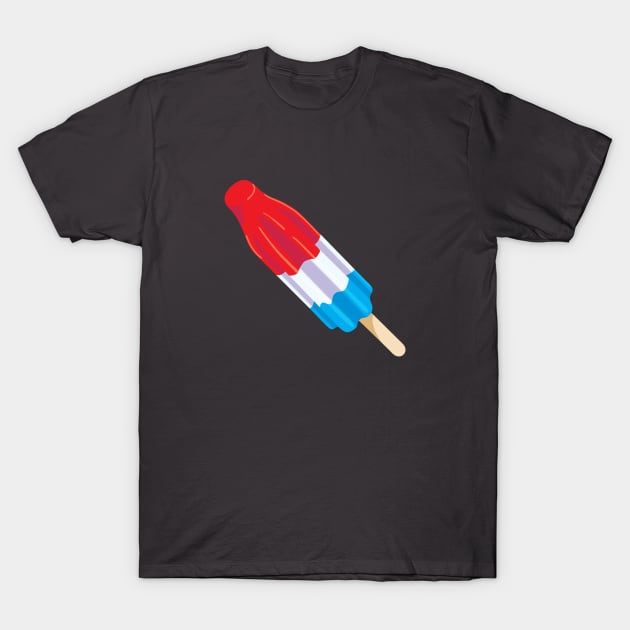 USA Popsicle T-Shirt by Wright Art